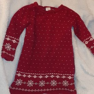 Cottagecore Knit Toddler Dress